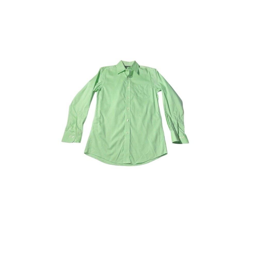 Ralph Lauren men's long-sleeve dress shirt in a light green Size Large